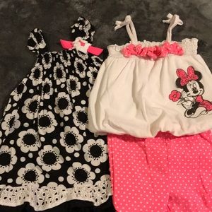 Summer Dress & Minnie Mouse Outfit